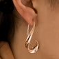 925 Sterling Silver Hypoallergenic Antique Finish Hook Earrings DailySale