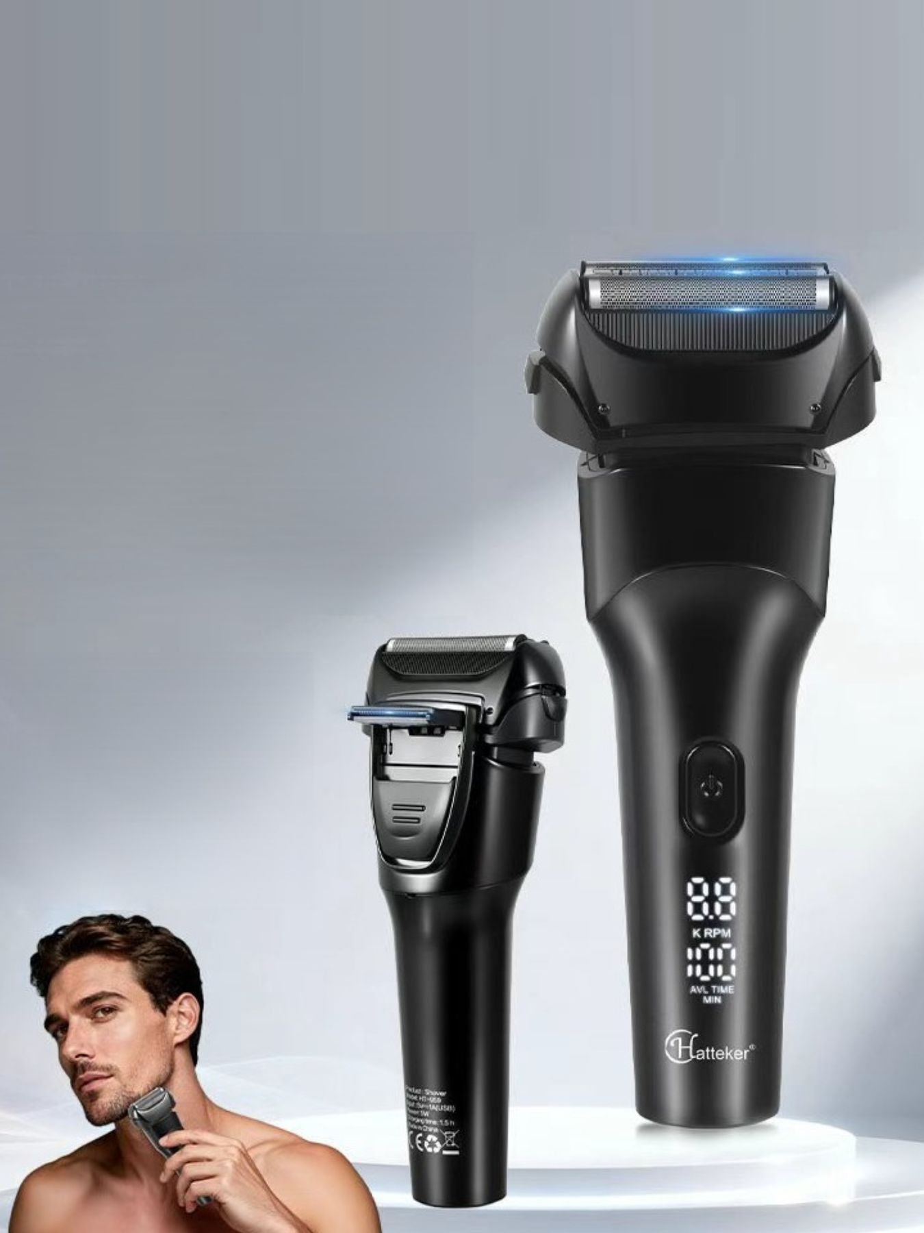 Electric LED Display Shaver New Era Fashion LLc