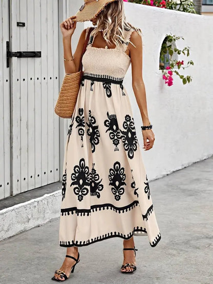 Embrace Effortless Elegance with the Livy Desert Breeze Maxi Dress