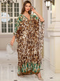 Fashion Personalized Cotton Printed Beach Dress Women Grayceful LLC