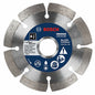 BOSCH DB4564S 4-1/2 In. Standard Segmented Rim Diamond Blade for Hard Materials VM Hardware