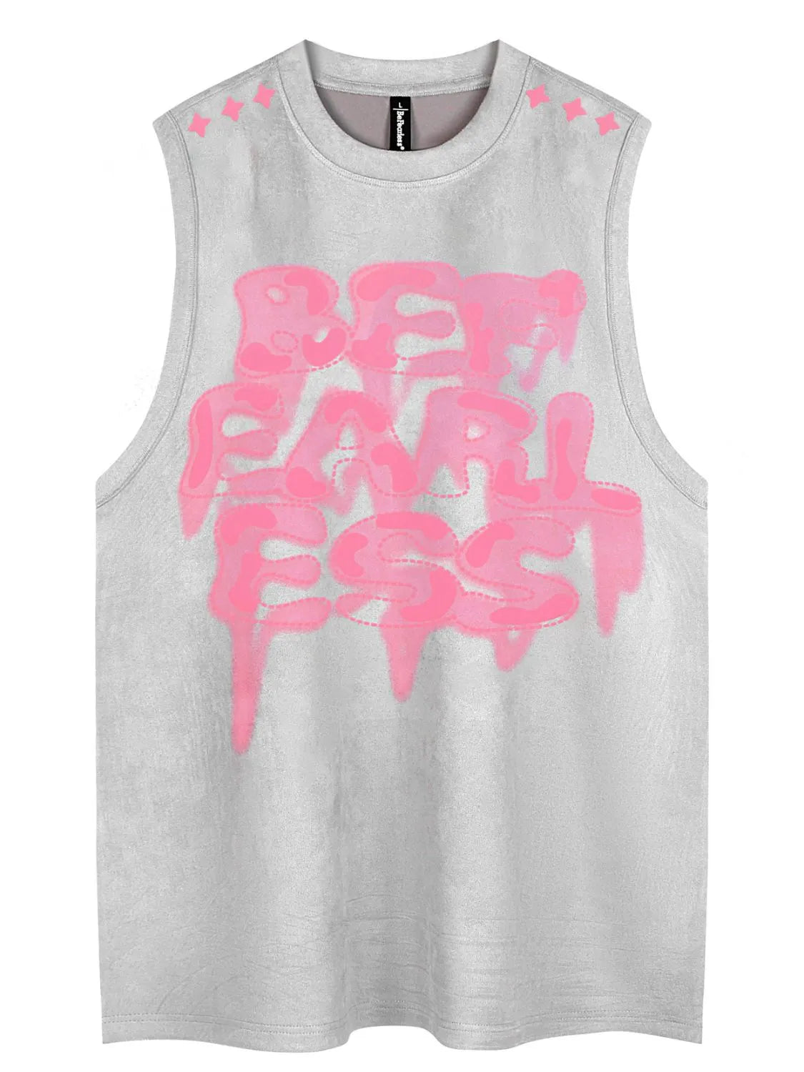 Men's Round Neck Letter Graphic Tank New Era Fashion LLc