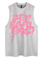 Men's Round Neck Letter Graphic Tank New Era Fashion LLc