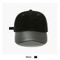 Women's Retro Suede Patchwork Baseball Cap – Leather Brim Dome Crown FitiqueFit