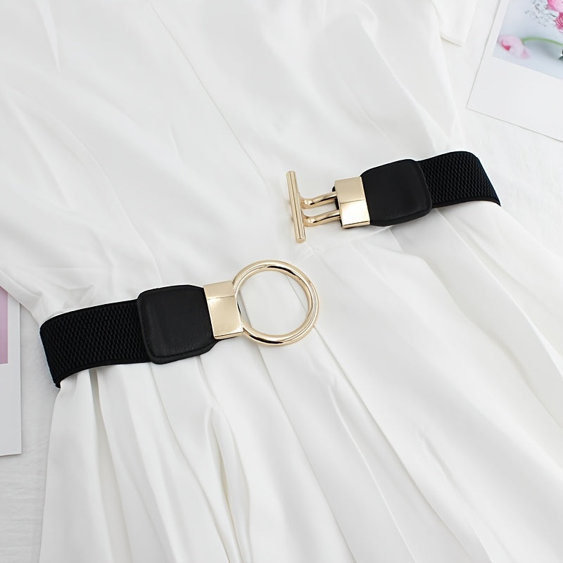Elastic Waistband Slim Waist Cincher Skirt Waistband Elastic Belt Skirt Accessory NovaCart
