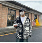 Men's Loose V-neck Cardigan Sweater