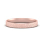 Hammered Finish Mens Wedding Band Fascinating Diamonds