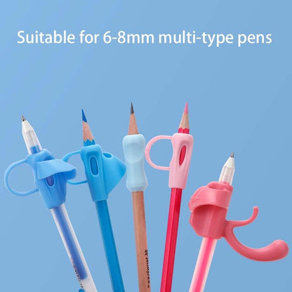5Pcs Children Writing Pencil Holder Kids Learning Practice Pen Aid Grip Posture Correction Device Child Writing Tools Pencil for Kids Handwriting Aid Correction Tool Stevvex