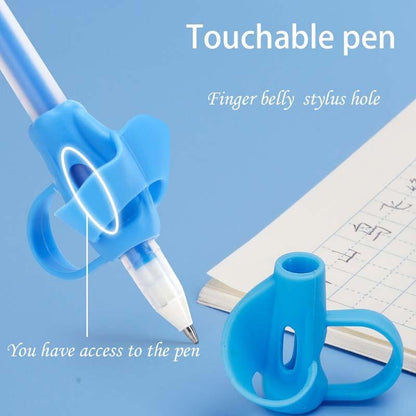 5Pcs Children Writing Pencil Holder Kids Learning Practice Pen Aid Grip Posture Correction Device Child Writing Tools Pencil for Kids Handwriting Aid Correction Tool Stevvex