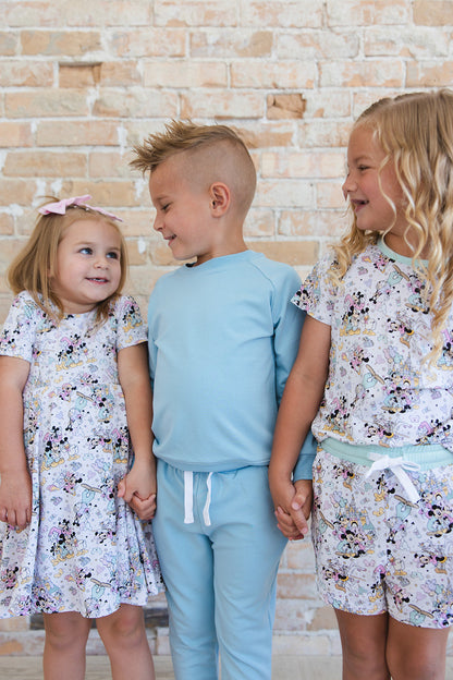 Portorosso Sky - Cloud Terry Set Blush Lotus