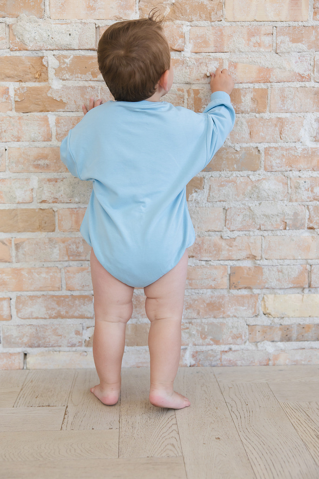Portorosso Sky - Cloud Terry Bubble Romper Blush Lotus