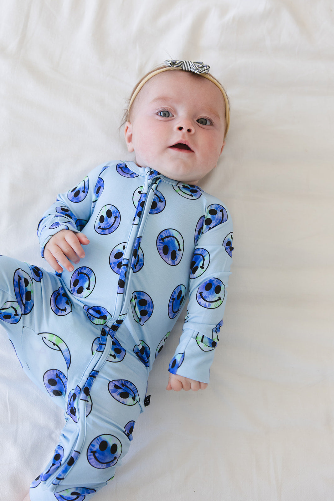 A Smile Tie Dye For - Zippy Blush Lotus