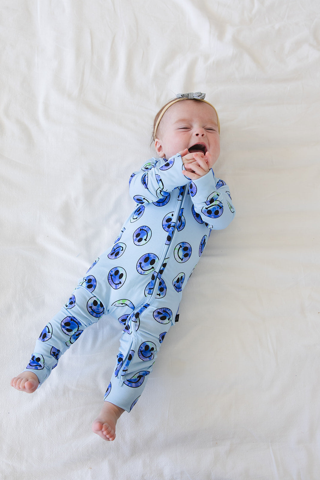 A Smile Tie Dye For - Zippy Blush Lotus