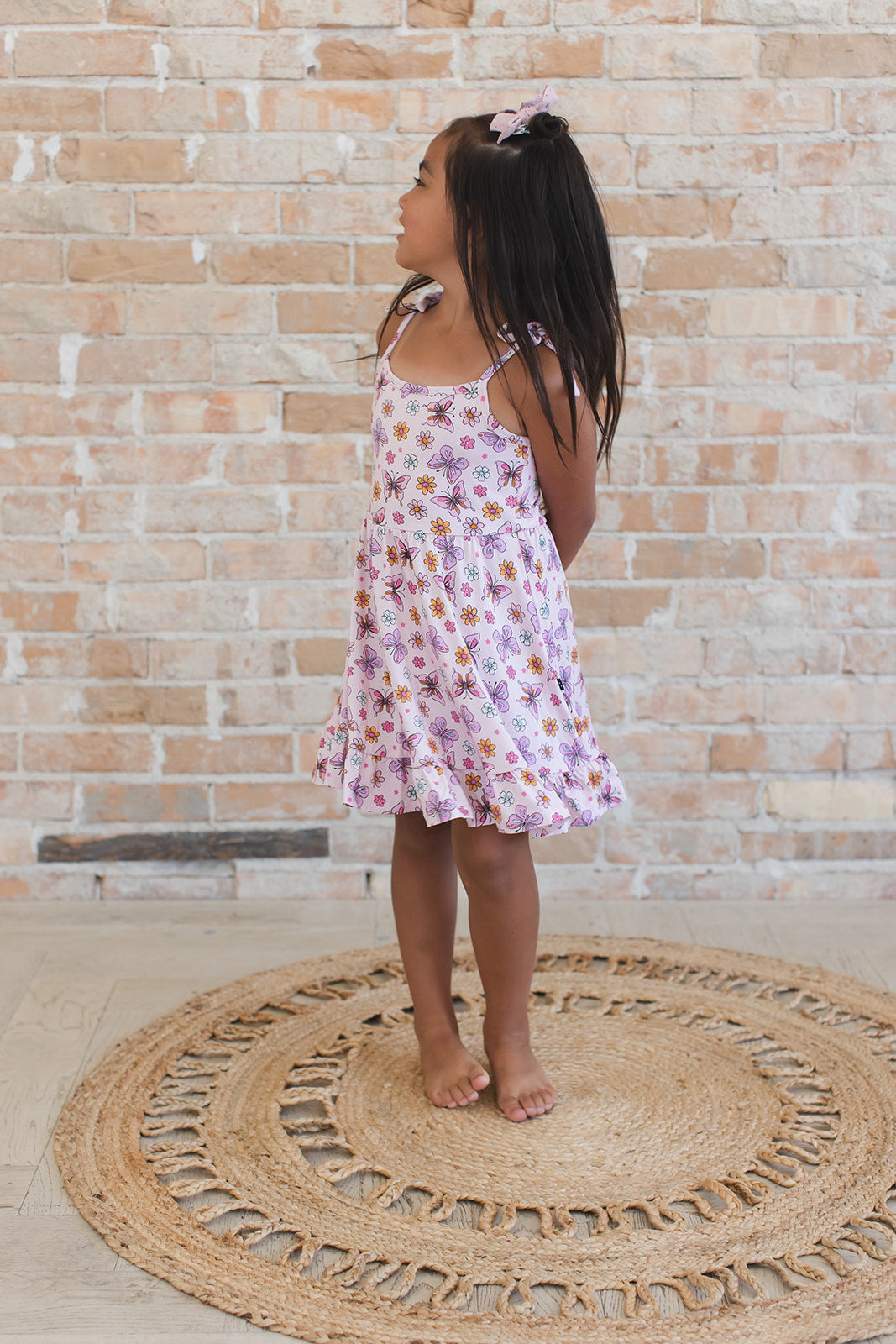 Emma - Twirl Dress Blush Lotus