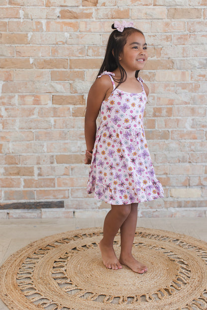 Emma - Twirl Dress Blush Lotus