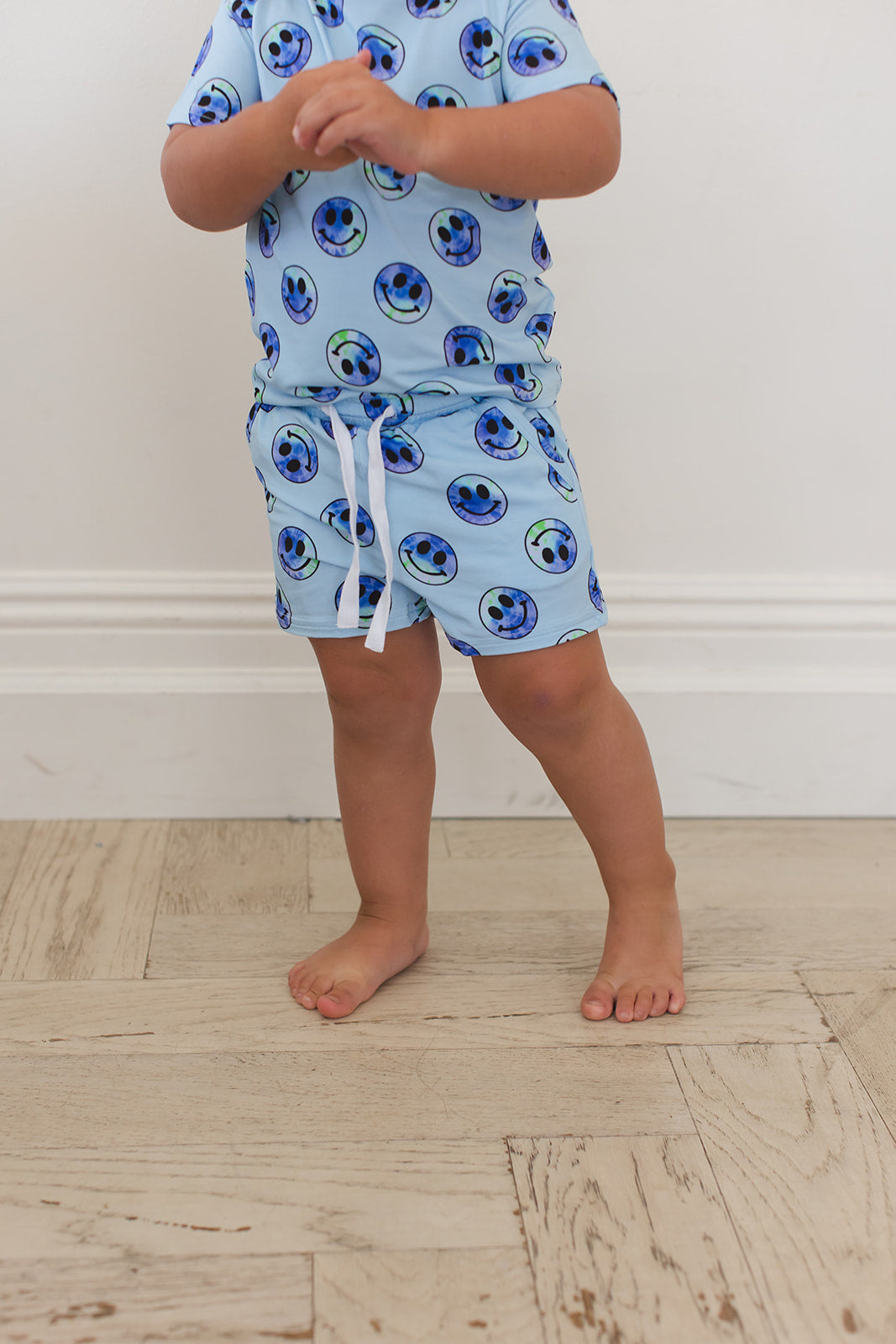 A Smile Tie Dye For - Pocket Short Set Blush Lotus