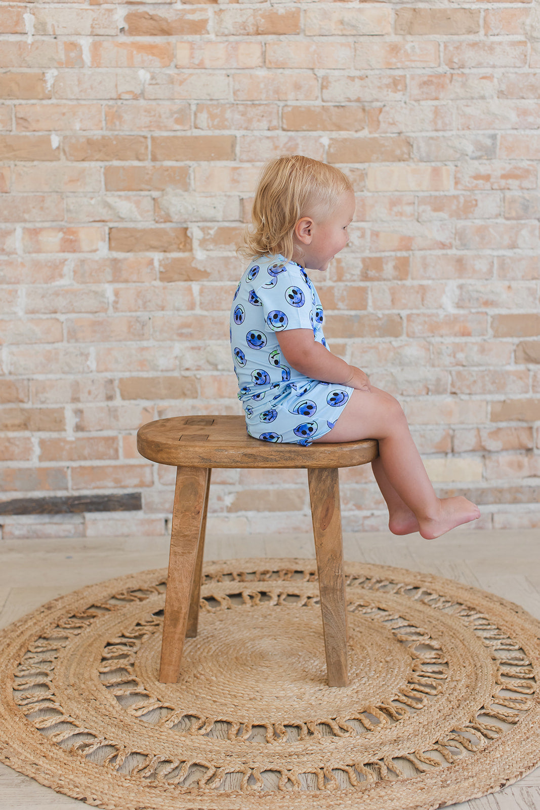 A Smile Tie Dye For - Pocket Short Set Blush Lotus