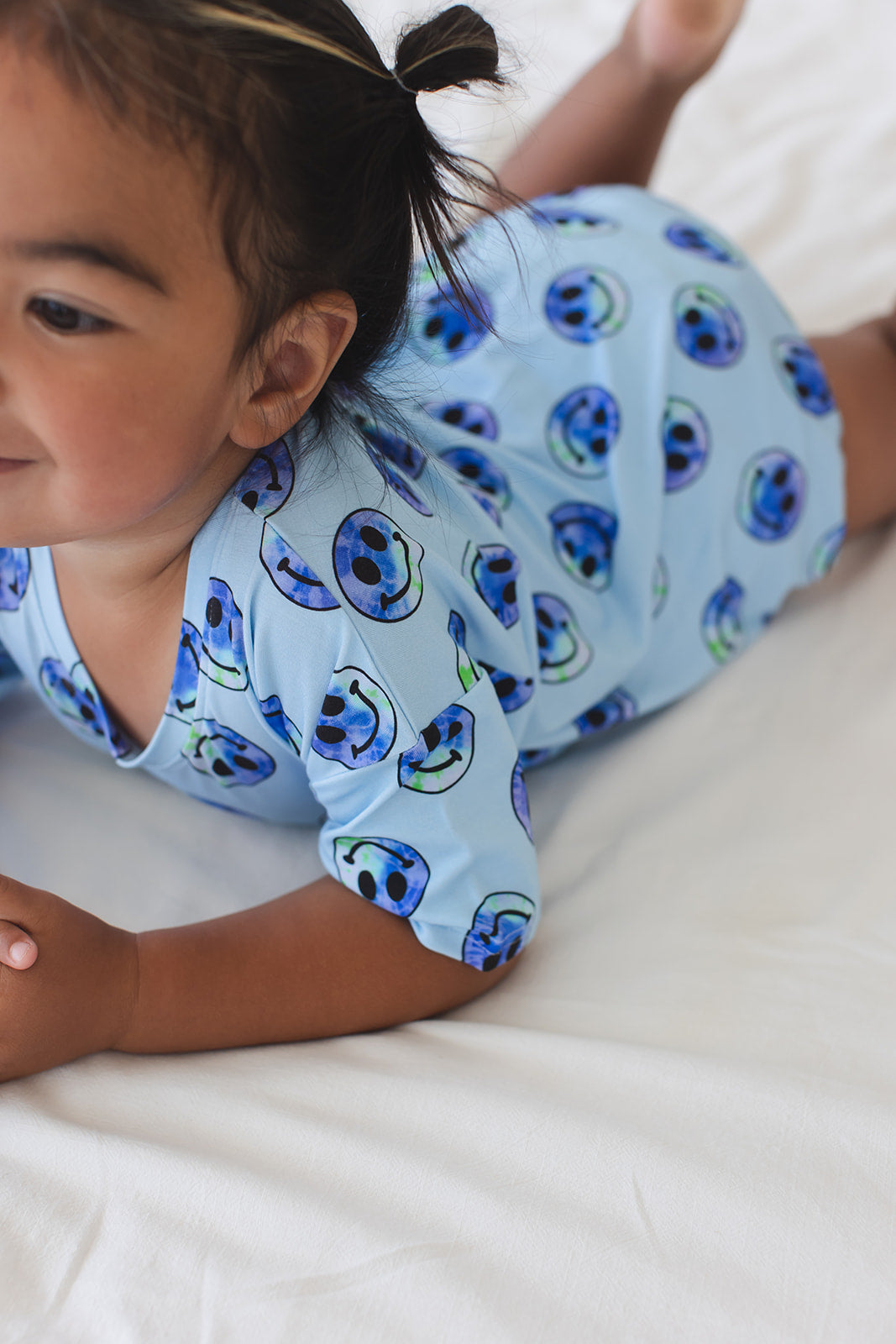 A Smile Tie Dye For - Bubble Tee Blush Lotus