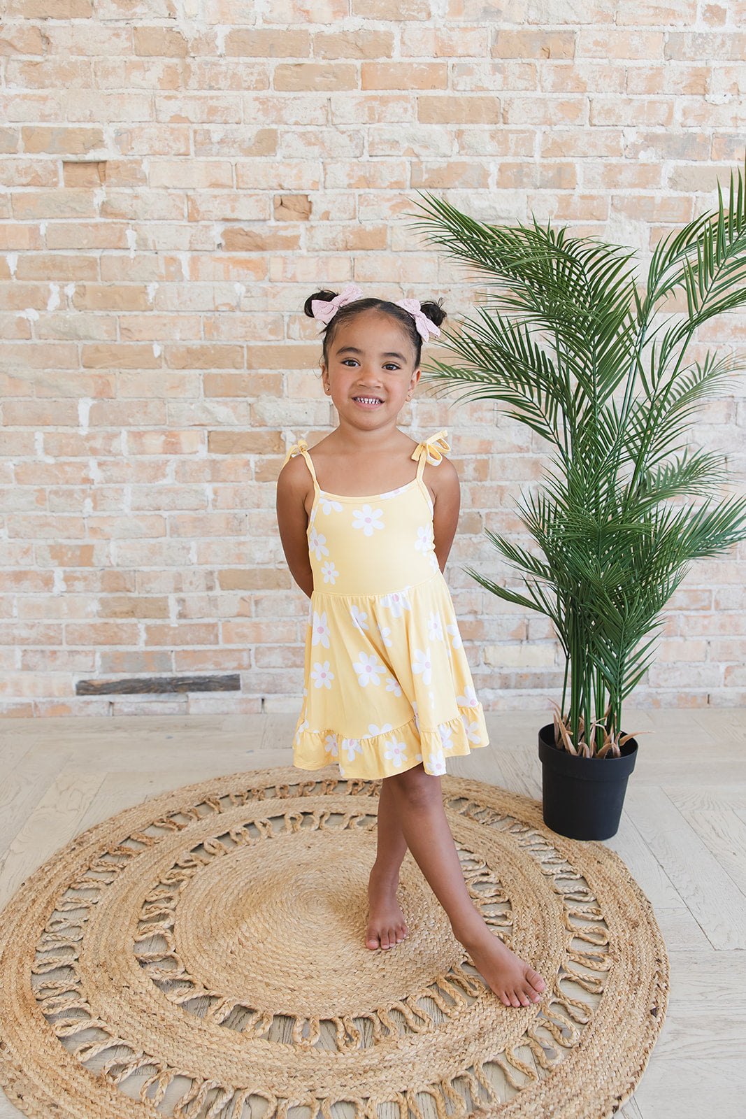 Sunny Dais - Twirl Dress Blush Lotus