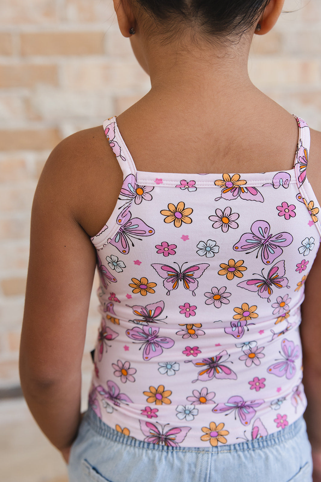 Emma - Bamboo Tank Blush Lotus