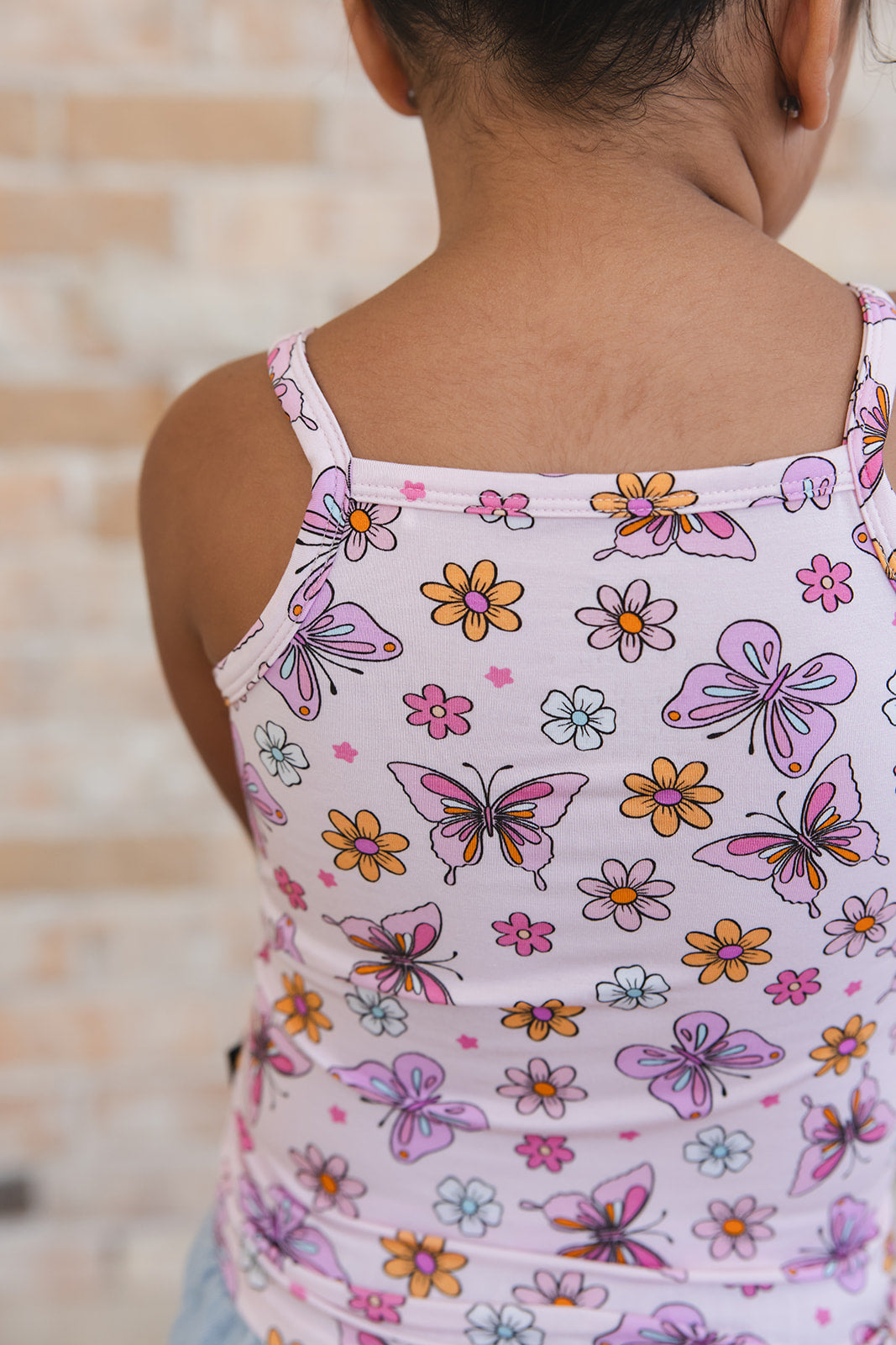 Emma - Bamboo Tank Blush Lotus