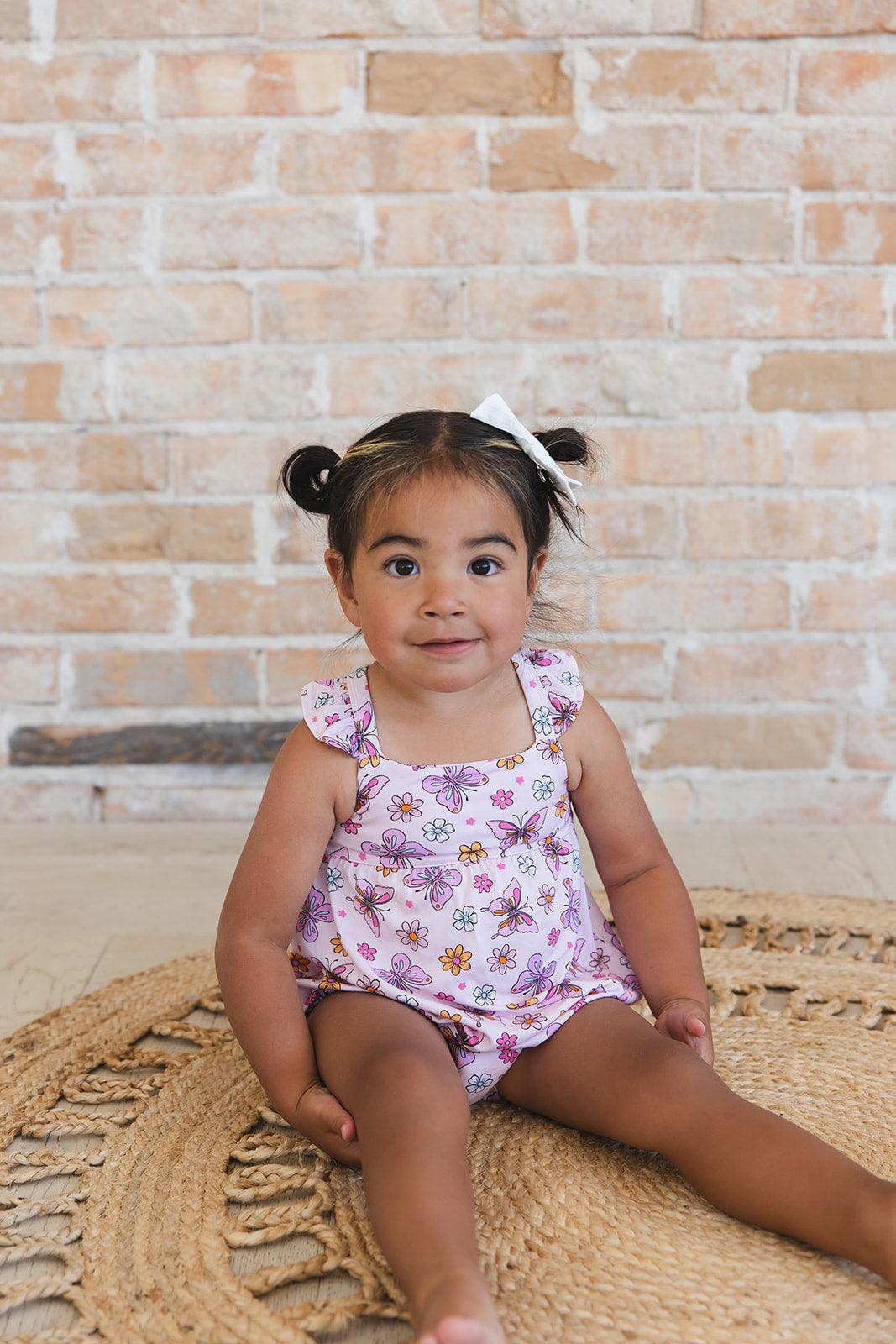 Emma - Bubble Romper Blush Lotus