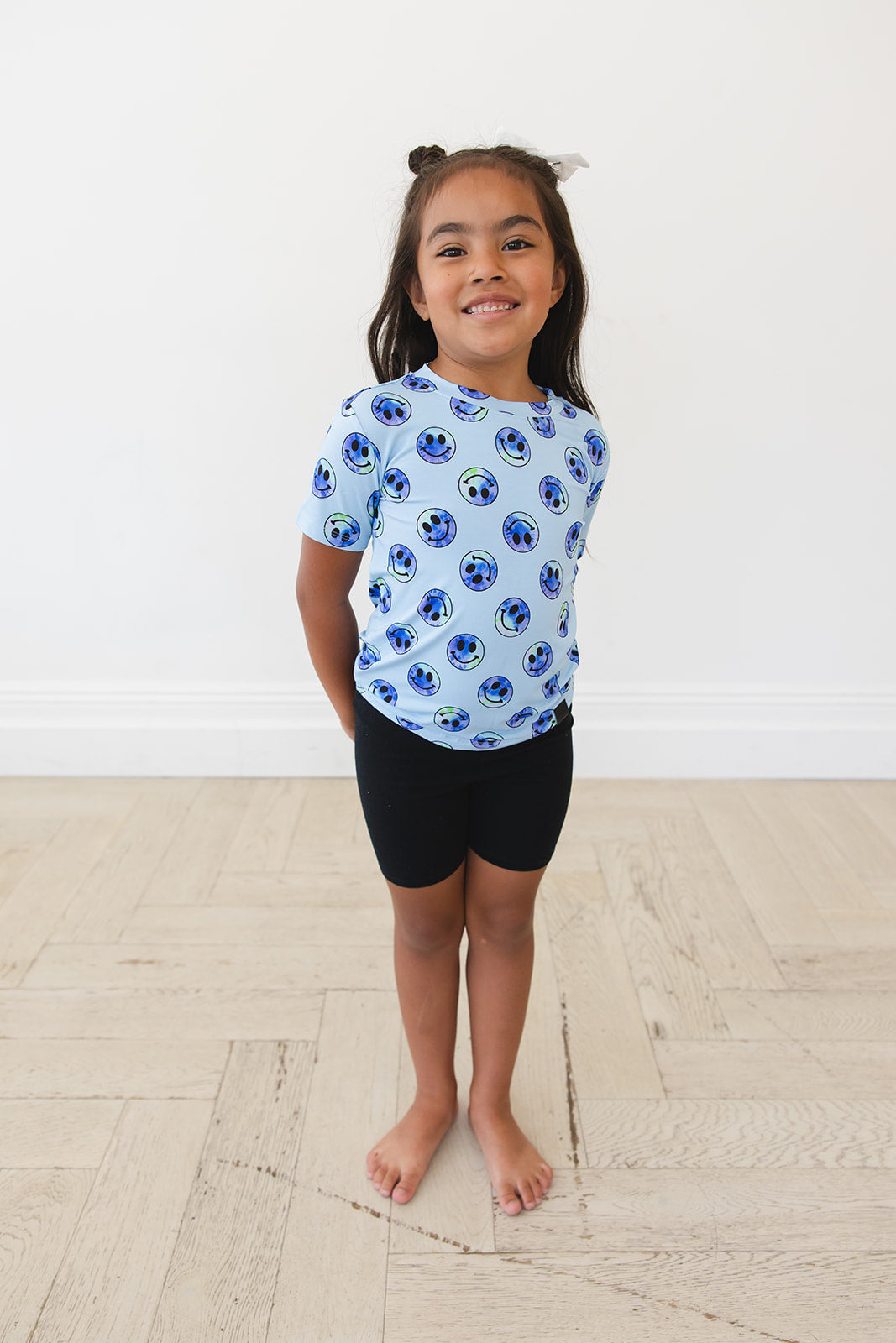 A Smile Tie Dye For - Everyday Tee Blush Lotus