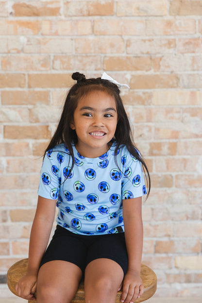 A Smile Tie Dye For - Everyday Tee Blush Lotus