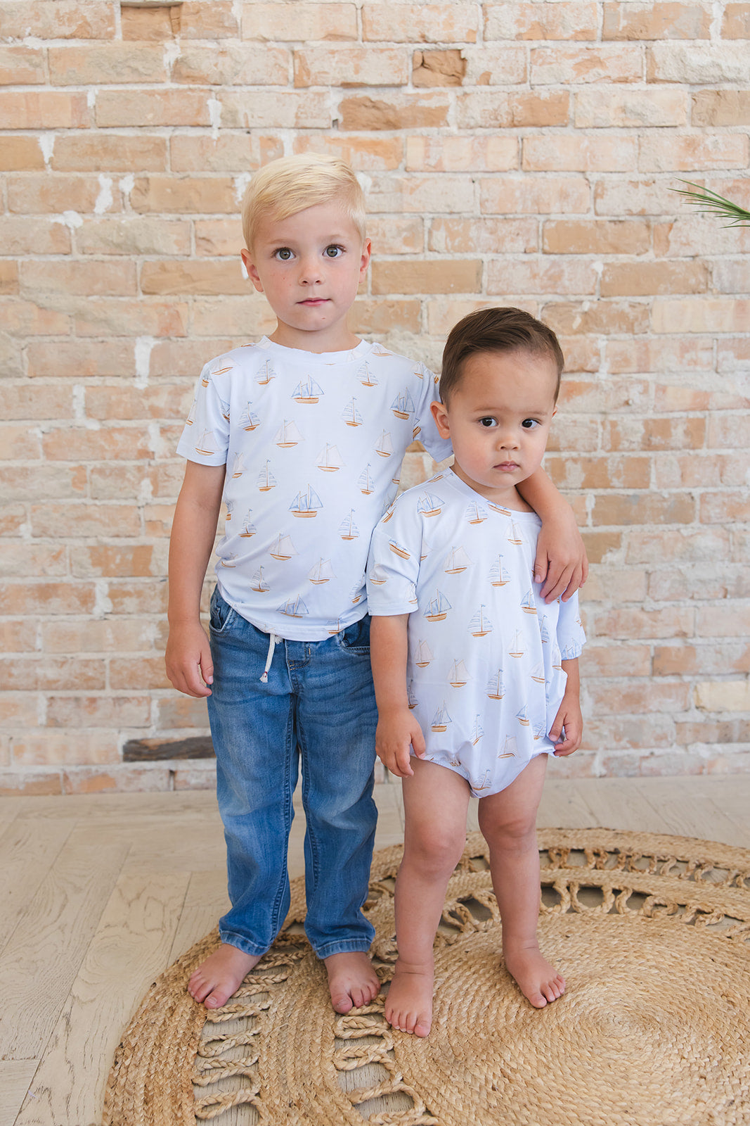 Sailboats - Bubble Tee Blush Lotus