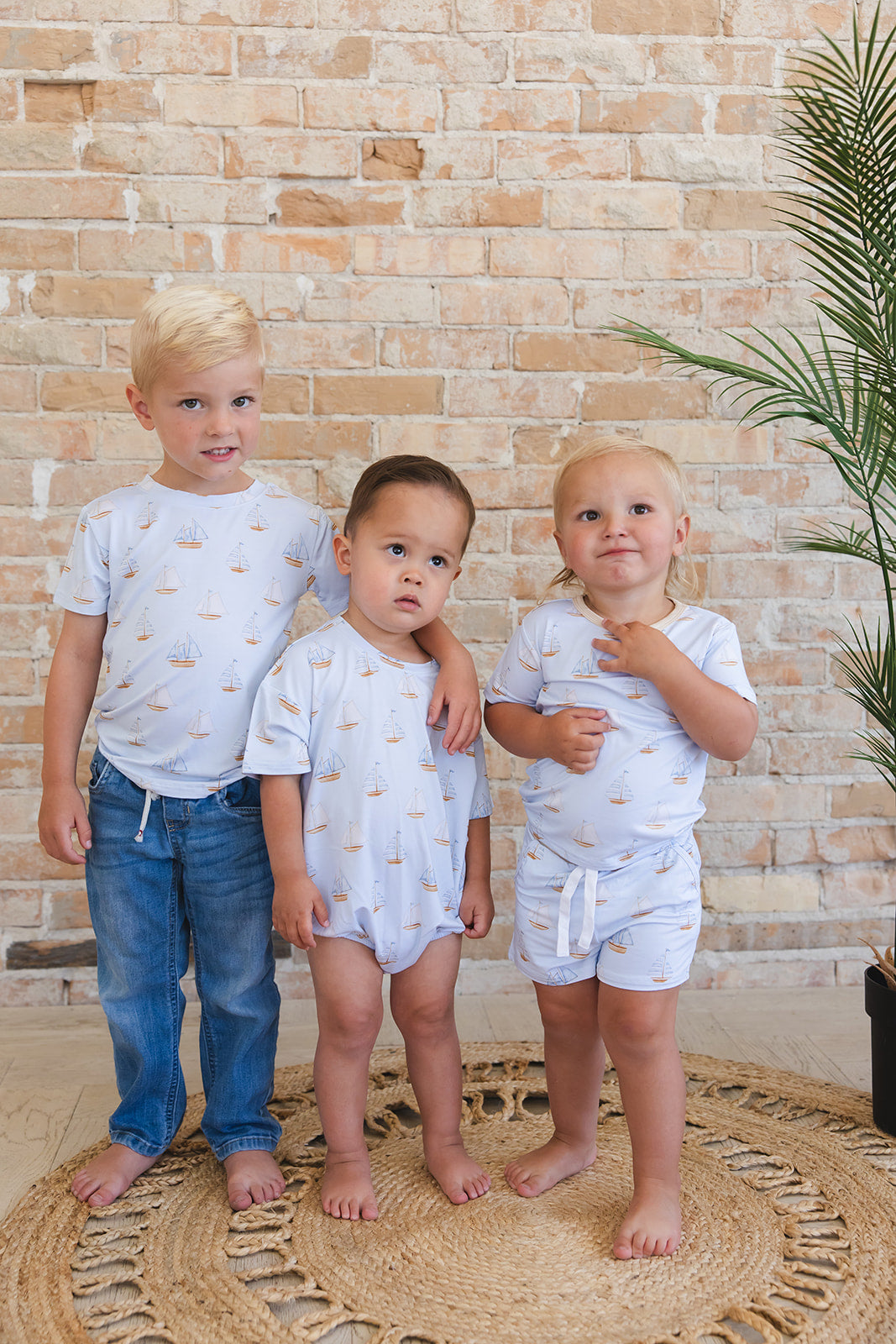 Sailboats - Bubble Tee Blush Lotus