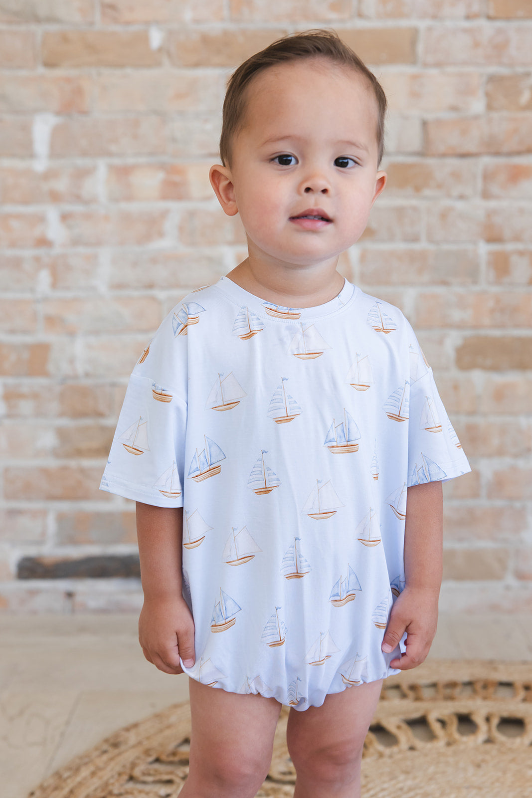 Sailboats - Bubble Tee Blush Lotus