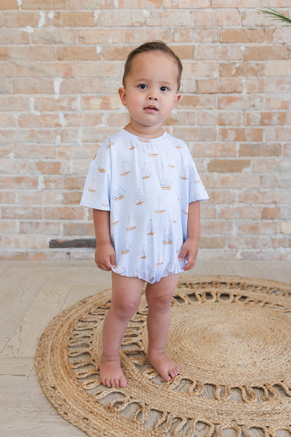 Sailboats - Bubble Tee Blush Lotus