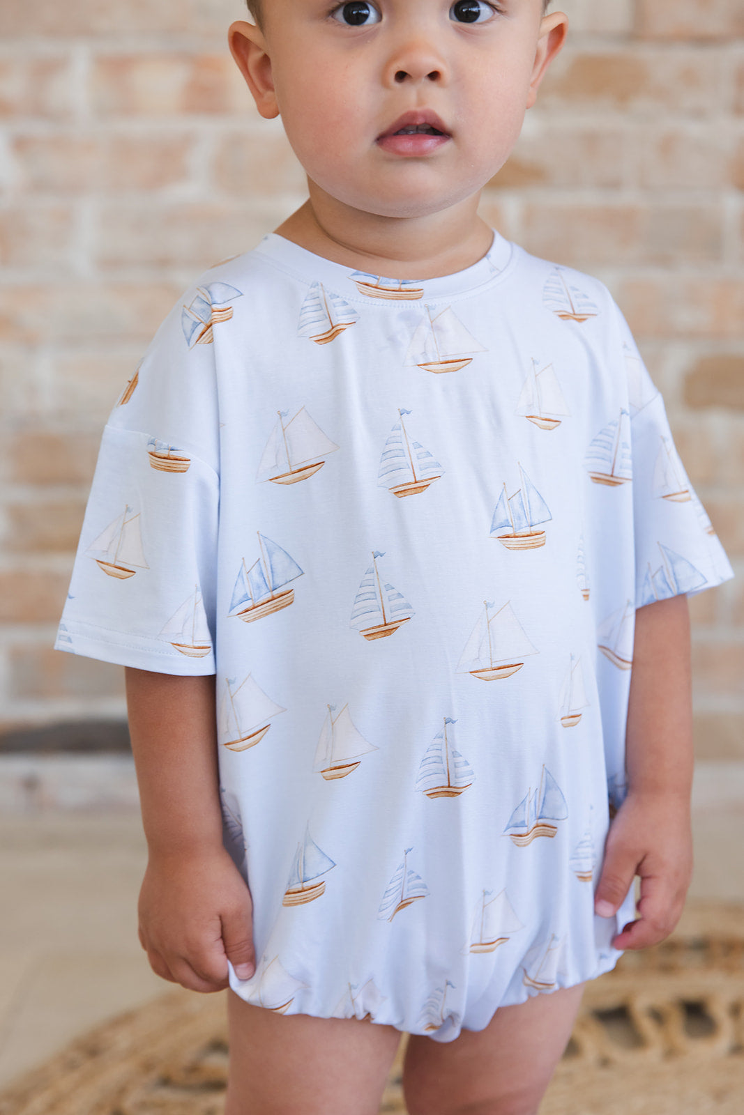 Sailboats - Bubble Tee Blush Lotus