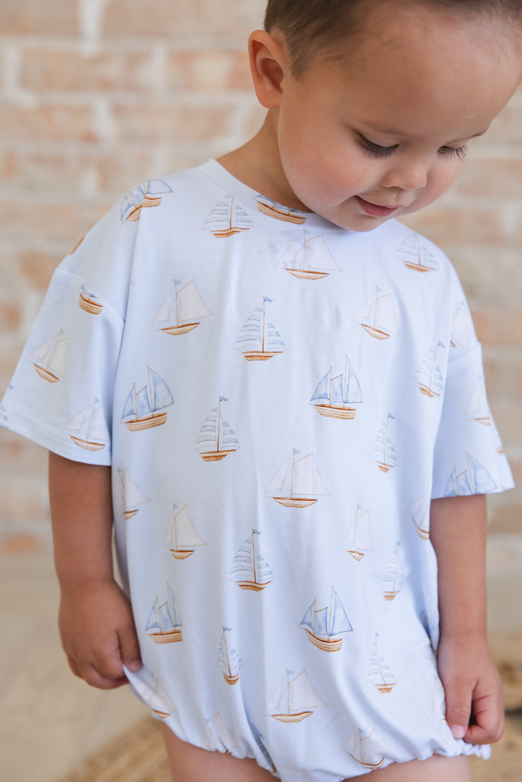 Sailboats - Bubble Tee Blush Lotus