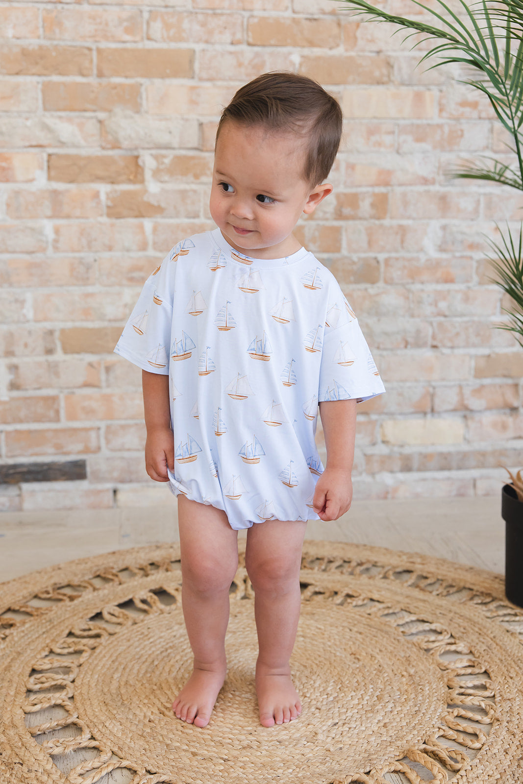 Sailboats - Bubble Tee Blush Lotus