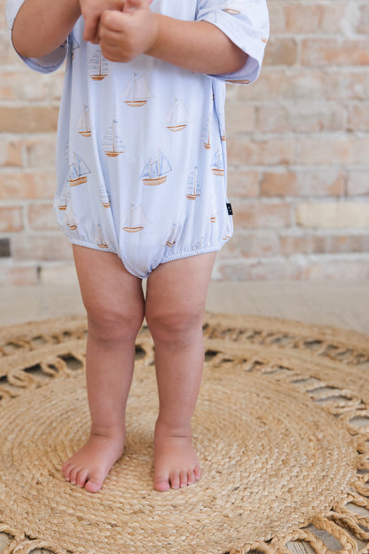 Sailboats - Bubble Tee Blush Lotus