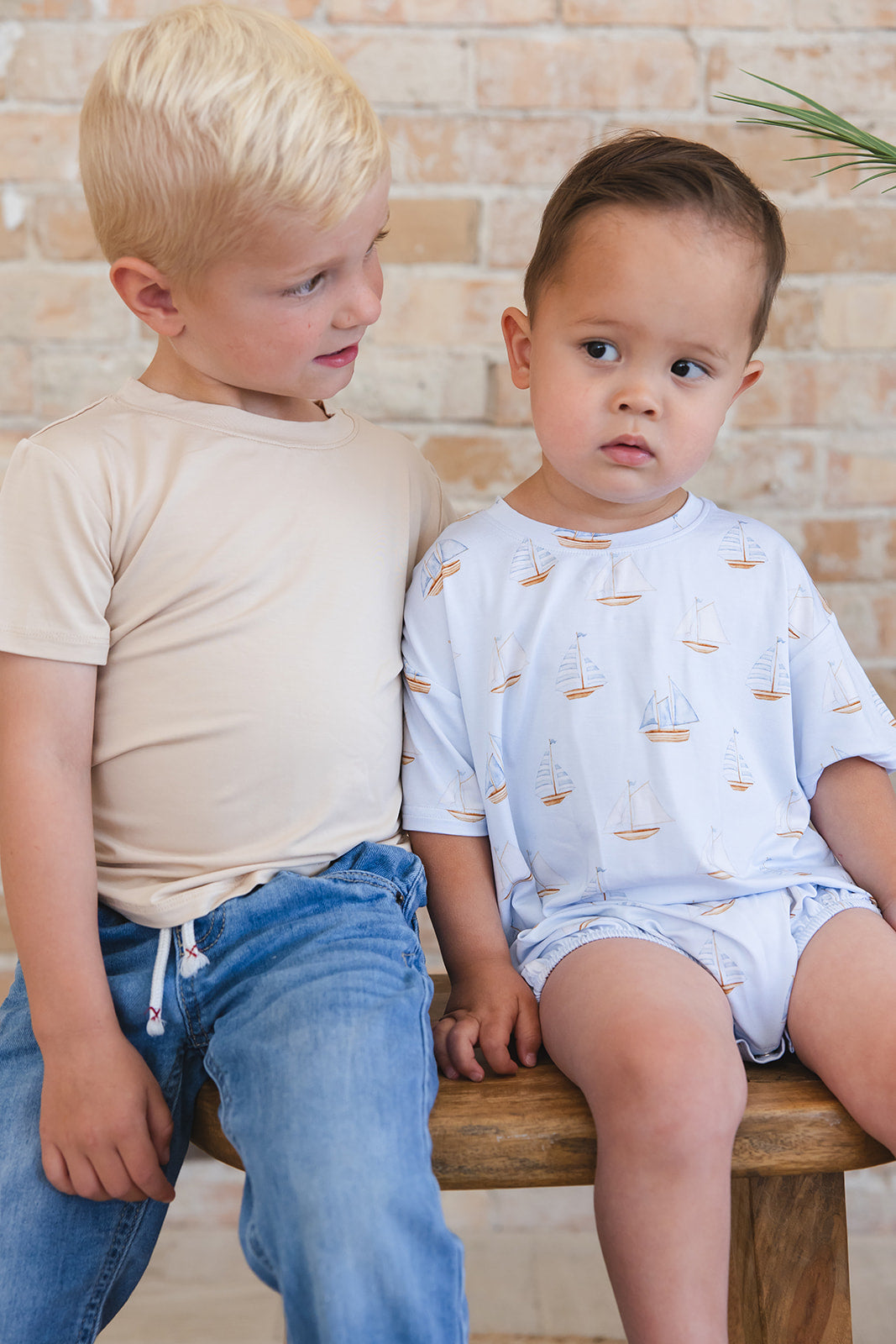 Sailboats - Bubble Tee Blush Lotus