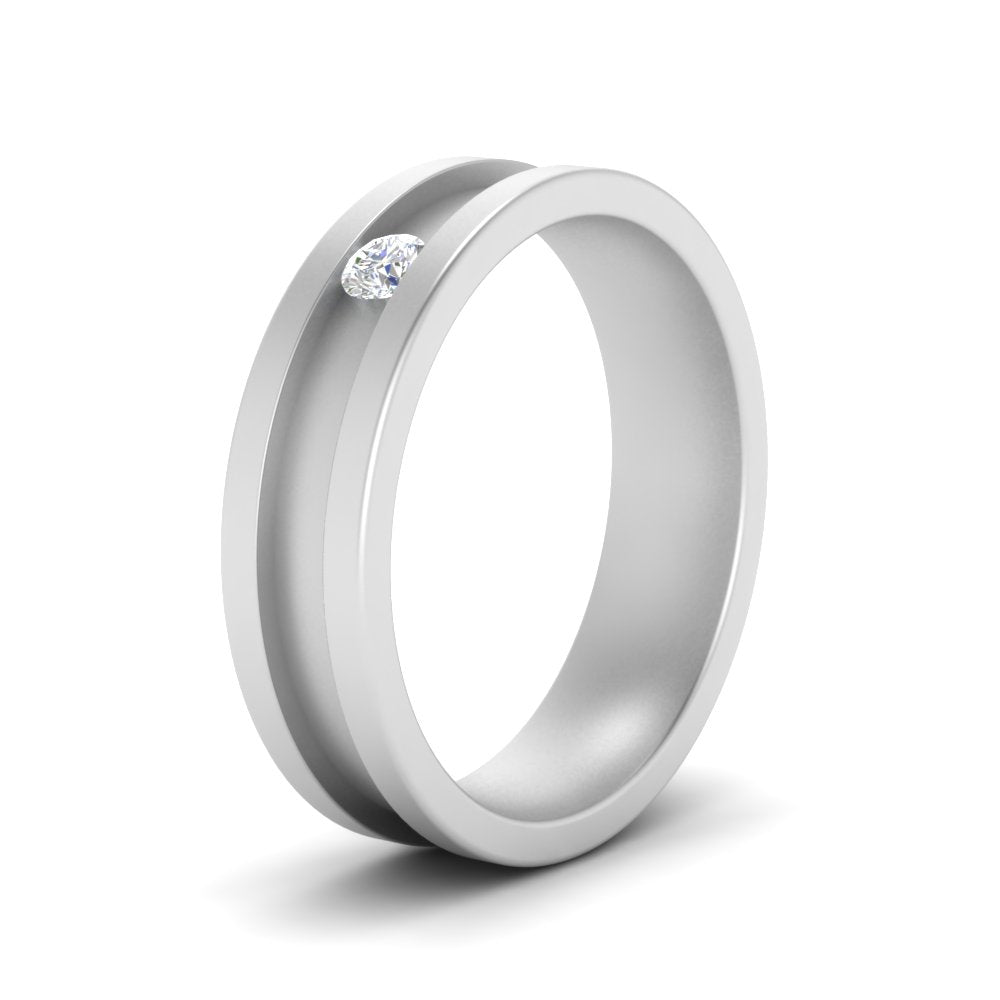 Single Stone Mens Promise Ring Fascinating Diamonds