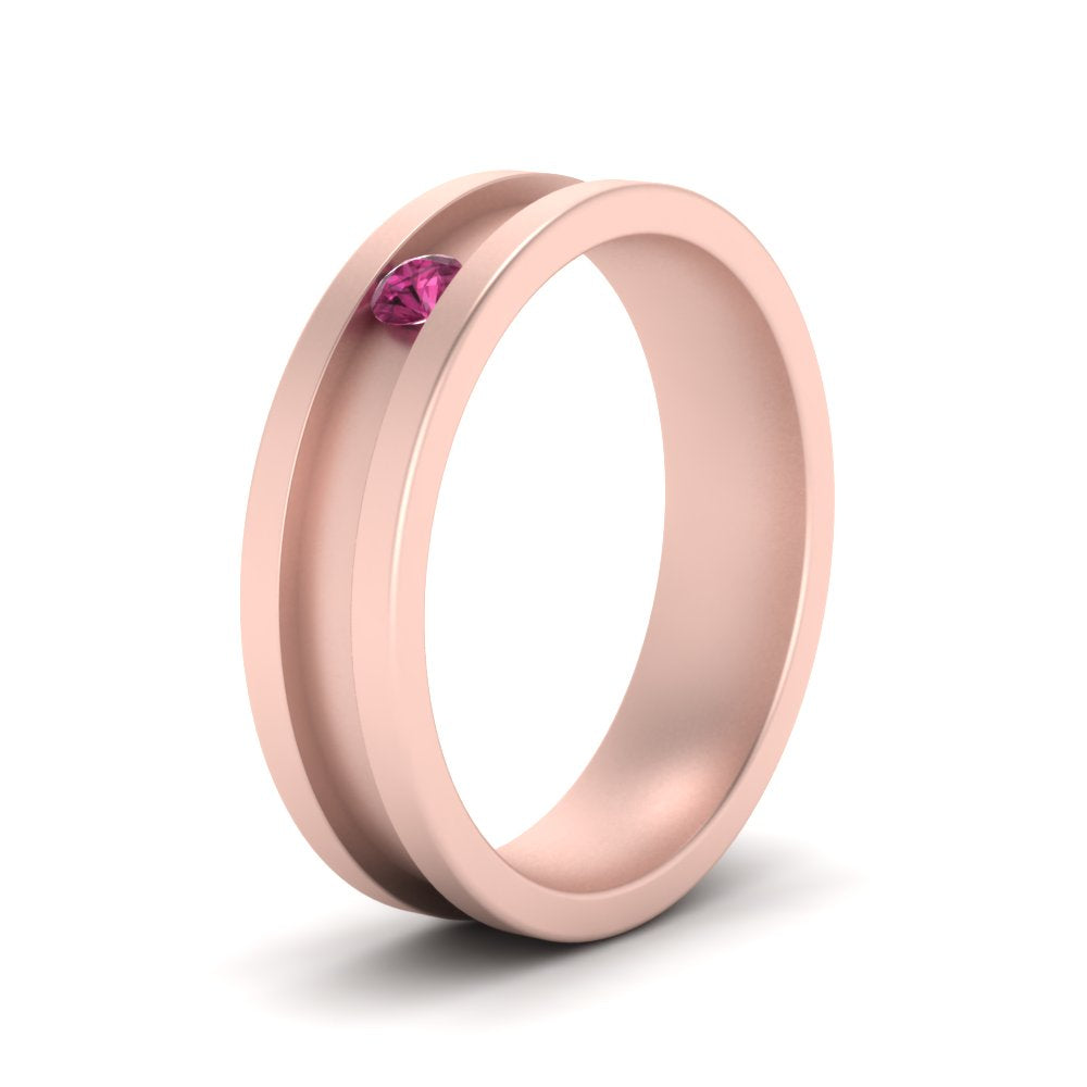 Single Stone Mens Promise Ring Fascinating Diamonds