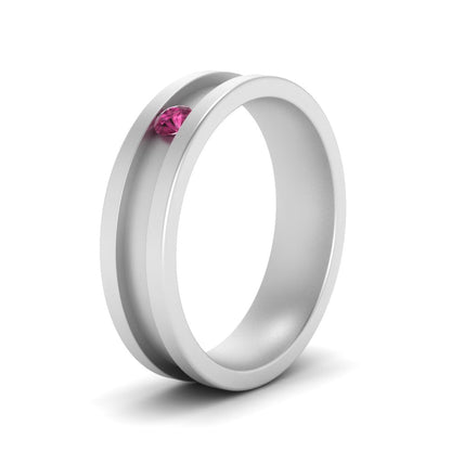 Single Stone Mens Promise Ring Fascinating Diamonds