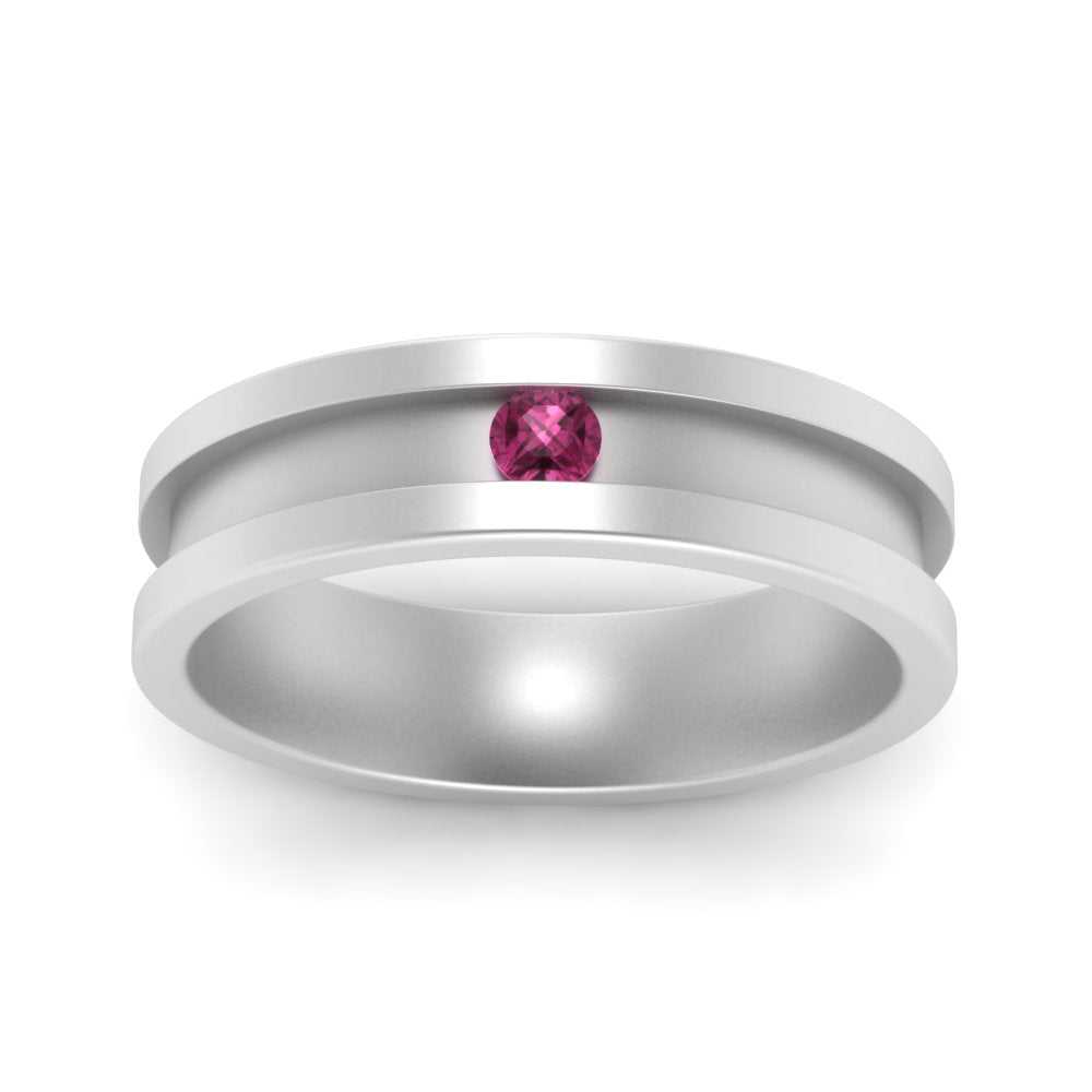 Single Stone Mens Promise Ring Fascinating Diamonds