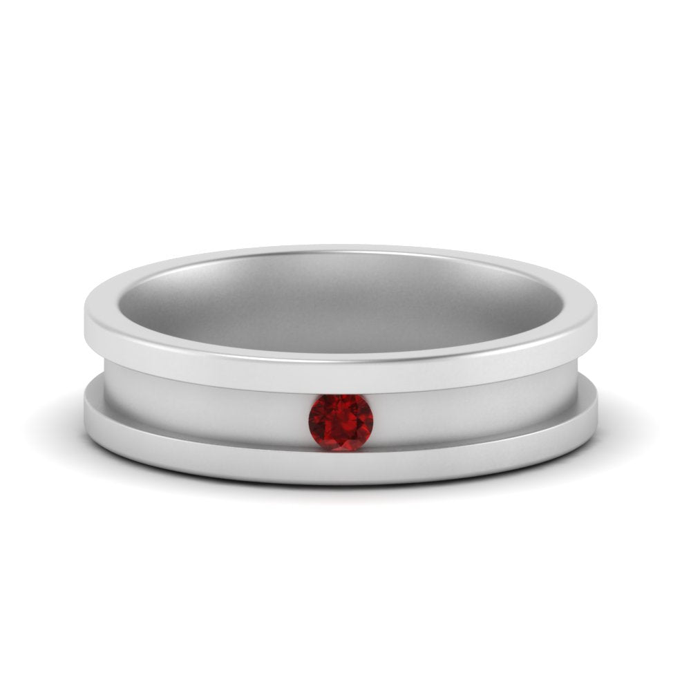 Single Stone Mens Promise Ring Fascinating Diamonds