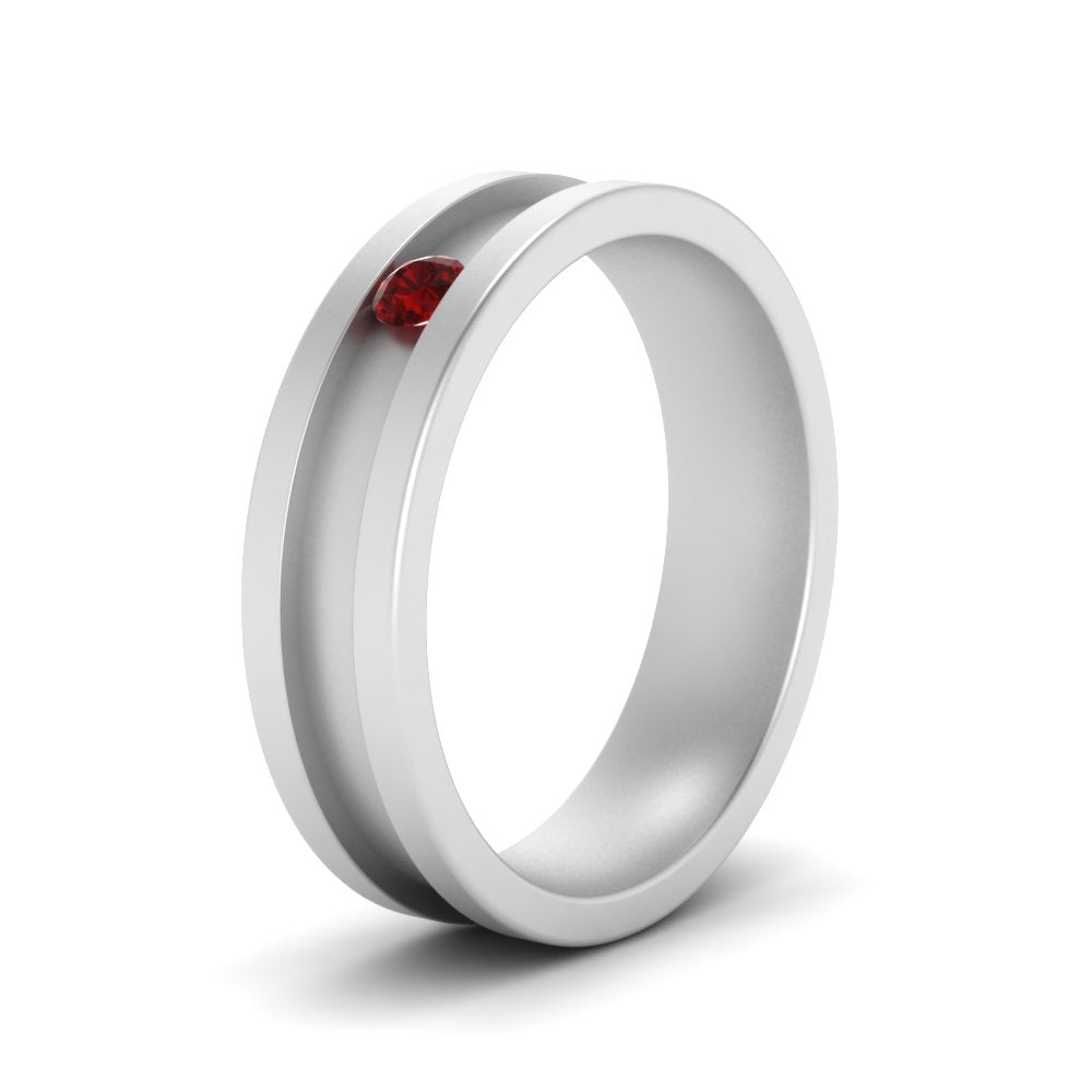 Single Stone Mens Promise Ring Fascinating Diamonds