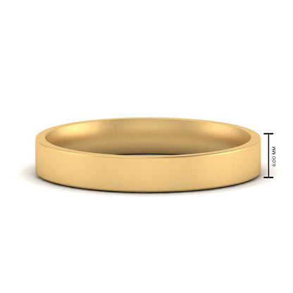 Comfort Fit Flat 4 mm Mens Wedding Band Fascinating Diamonds