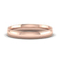 Comfort Fit Wedding Band Milgrain Edge Fascinating Diamonds