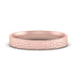 Hammered Wedding Band Comfort Fit 5 mm Fascinating Diamonds