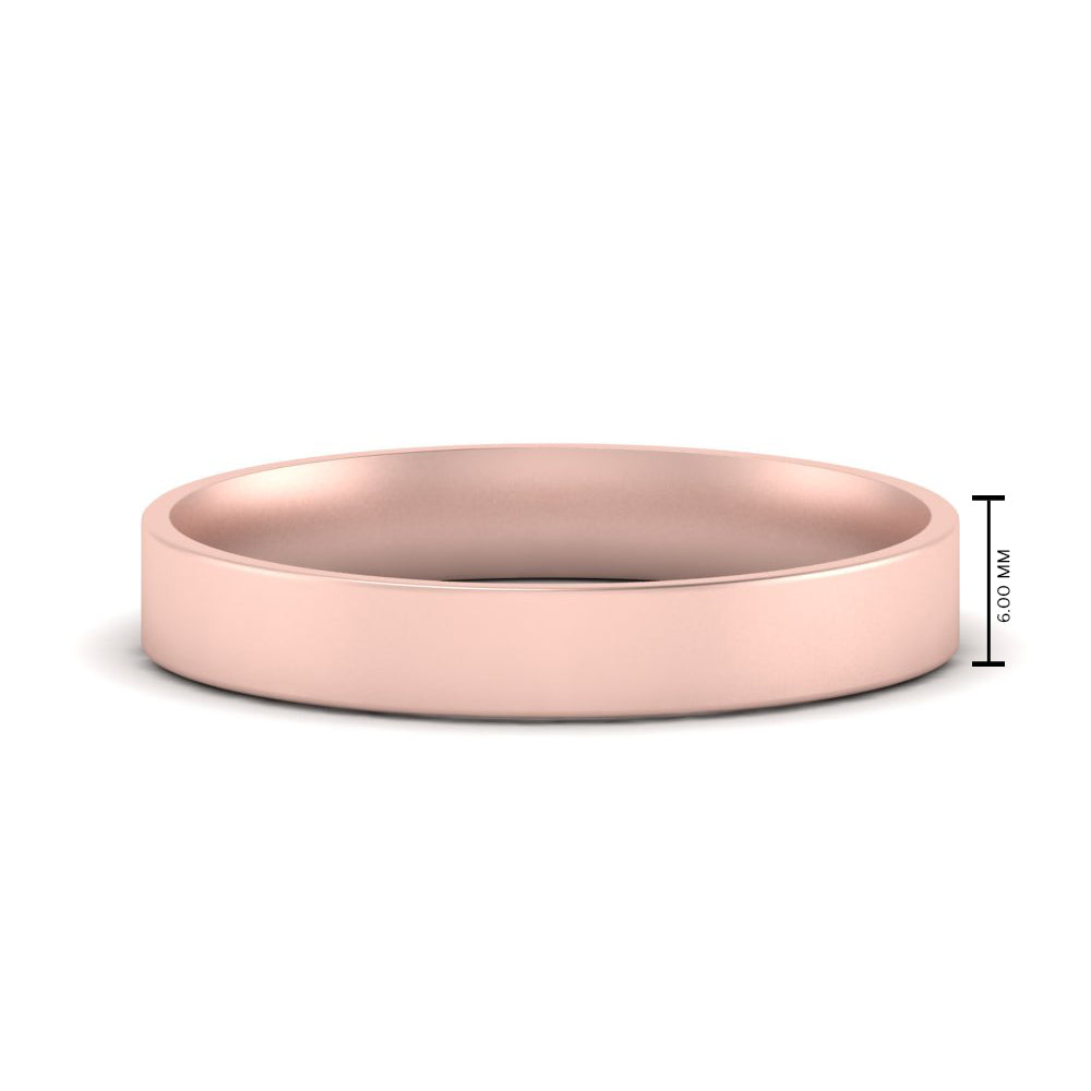 Light Weight Flat Mens Wedding Band Fascinating Diamonds