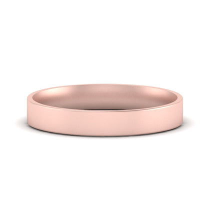 Light Weight Flat Mens Wedding Band Fascinating Diamonds