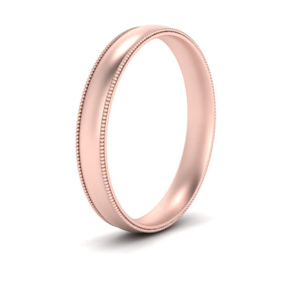 4 mm Milgrain Comfort Fit Mens Wedding Band Fascinating Diamonds