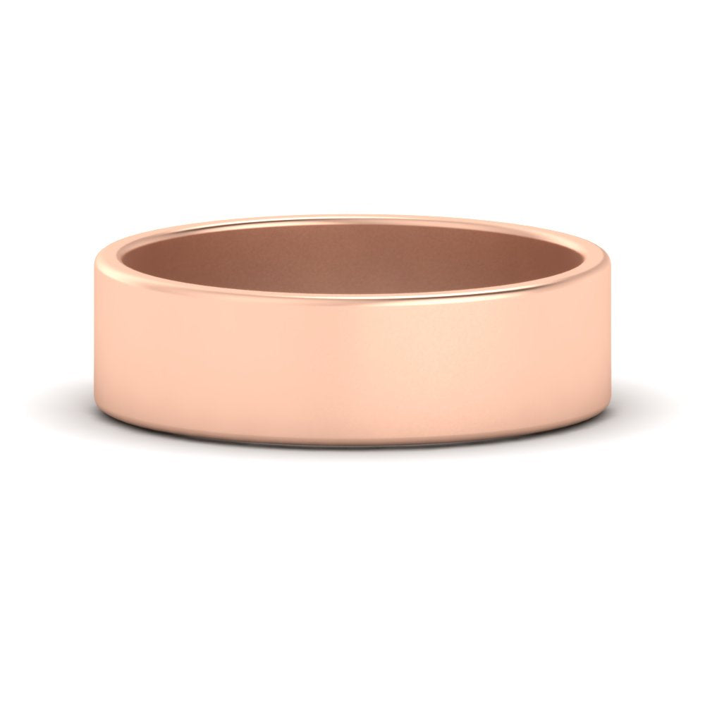 Unisex Classic Flat Cigar Band Fascinating Diamonds